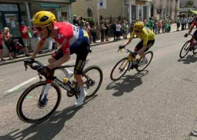 Retour en images sur le passage du Tour de France le  22 juillet 2023