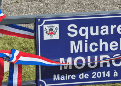 Inauguration du Square Michel Mourot
