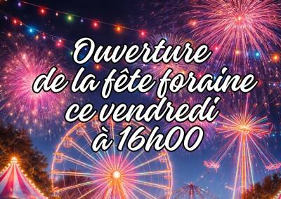 🎡La fête foraine🎉